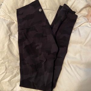 Black Camo Lululemon Leggings